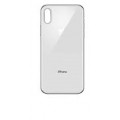 iPhone XS Back Cover Glass  [White] [Aftermarket]